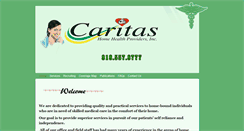 Desktop Screenshot of caritasburbank.com